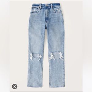 Abercrombie Curve Love 90s Straight Jeans